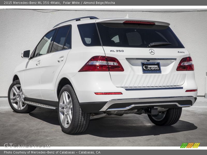 Polar White / Almond Beige/Mocha 2015 Mercedes-Benz ML 350 4Matic