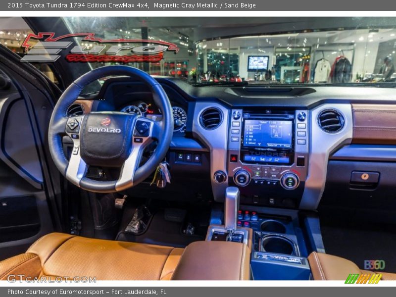 Magnetic Gray Metallic / Sand Beige 2015 Toyota Tundra 1794 Edition CrewMax 4x4