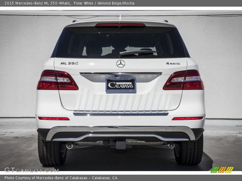Polar White / Almond Beige/Mocha 2015 Mercedes-Benz ML 350 4Matic