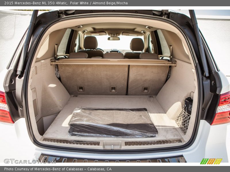 Polar White / Almond Beige/Mocha 2015 Mercedes-Benz ML 350 4Matic