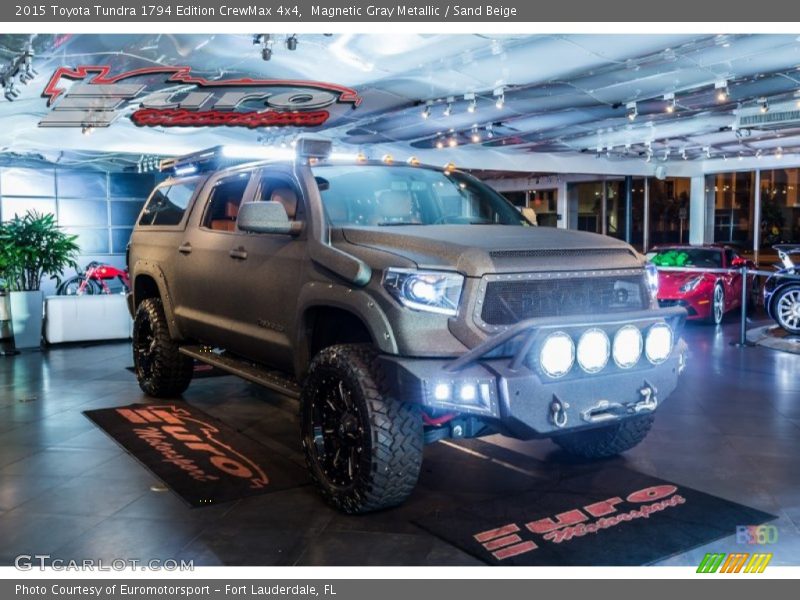 Magnetic Gray Metallic / Sand Beige 2015 Toyota Tundra 1794 Edition CrewMax 4x4