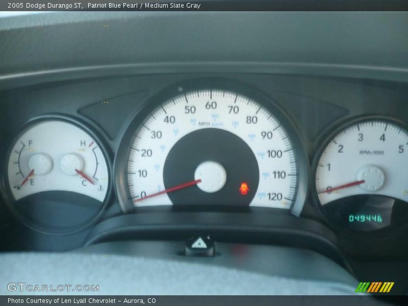 Patriot Blue Pearl / Medium Slate Gray 2005 Dodge Durango ST