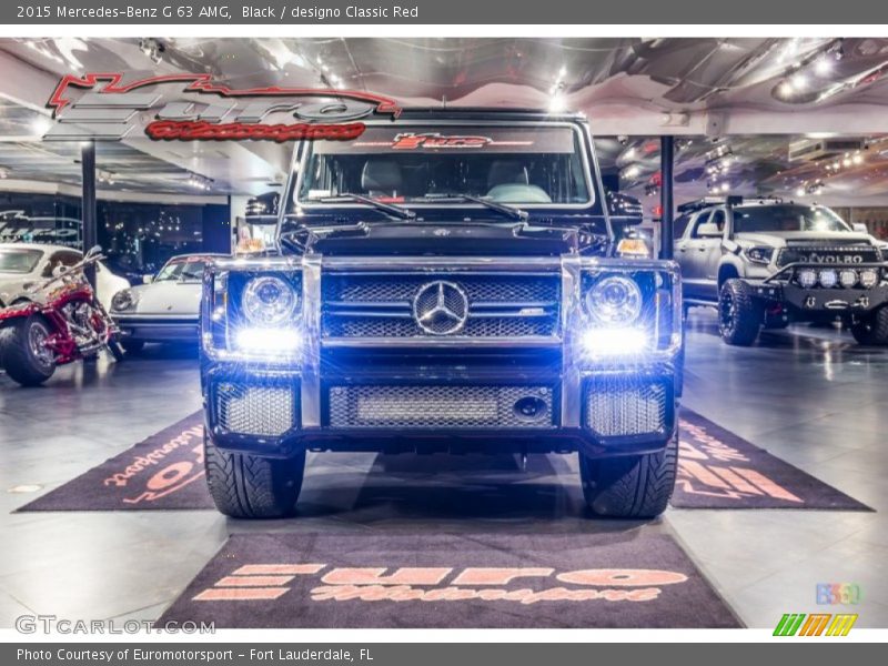 Black / designo Classic Red 2015 Mercedes-Benz G 63 AMG