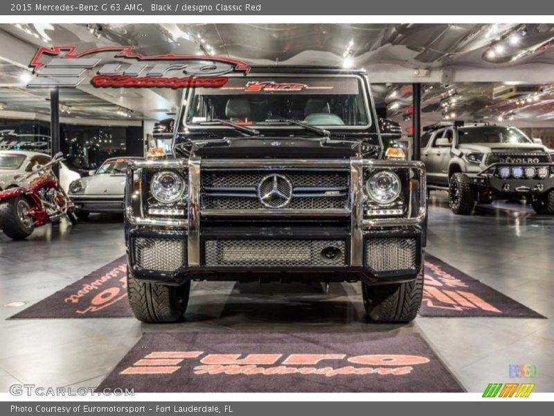 Black / designo Classic Red 2015 Mercedes-Benz G 63 AMG