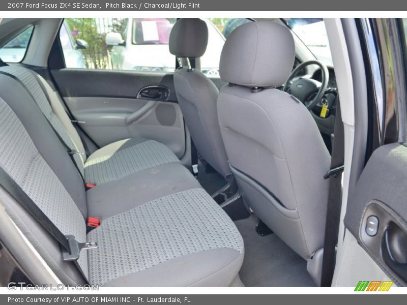 Pitch Black / Charcoal/Light Flint 2007 Ford Focus ZX4 SE Sedan