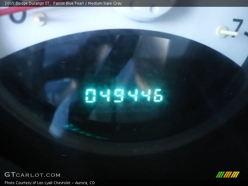 Patriot Blue Pearl / Medium Slate Gray 2005 Dodge Durango ST