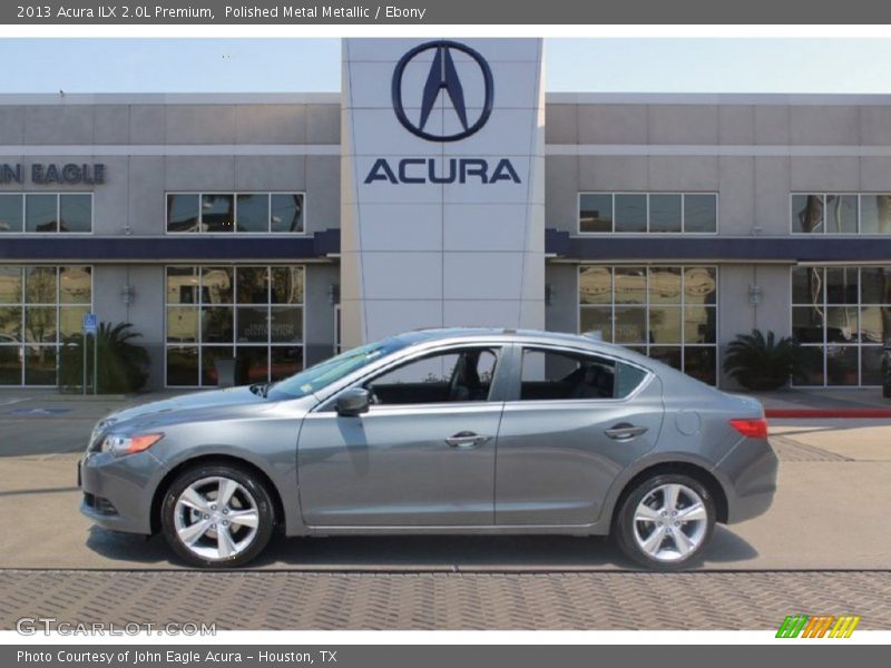 Polished Metal Metallic / Ebony 2013 Acura ILX 2.0L Premium