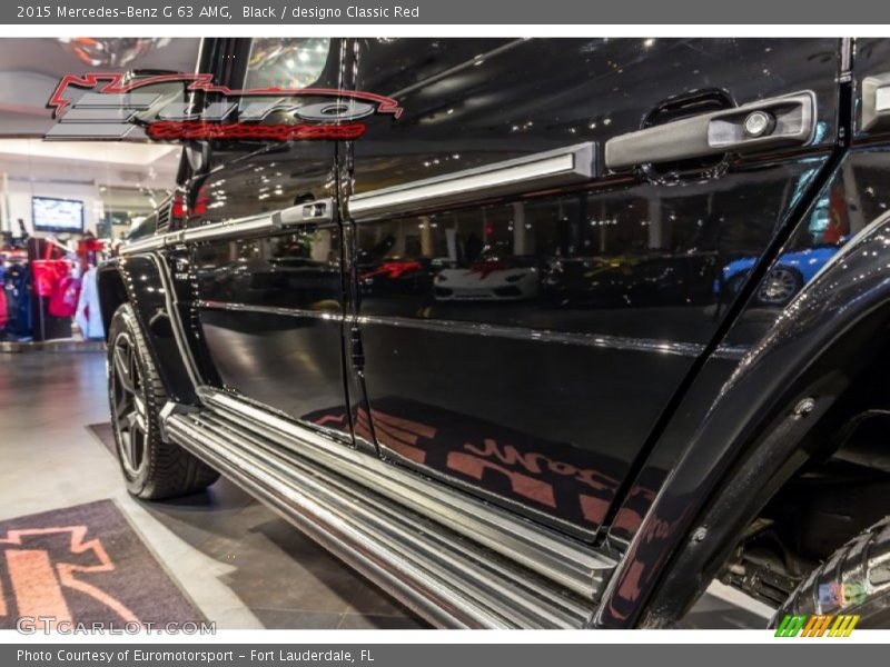 Black / designo Classic Red 2015 Mercedes-Benz G 63 AMG