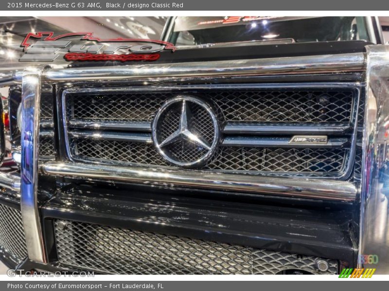 Black / designo Classic Red 2015 Mercedes-Benz G 63 AMG