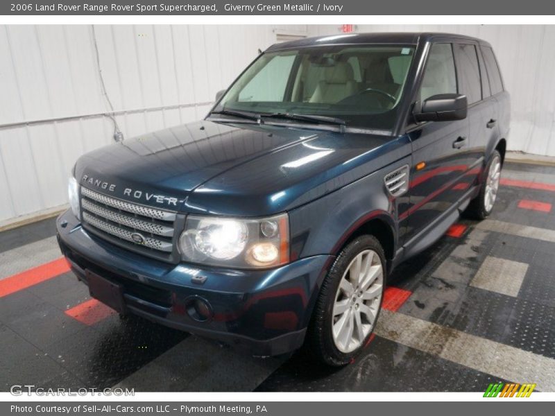 Giverny Green Metallic / Ivory 2006 Land Rover Range Rover Sport Supercharged
