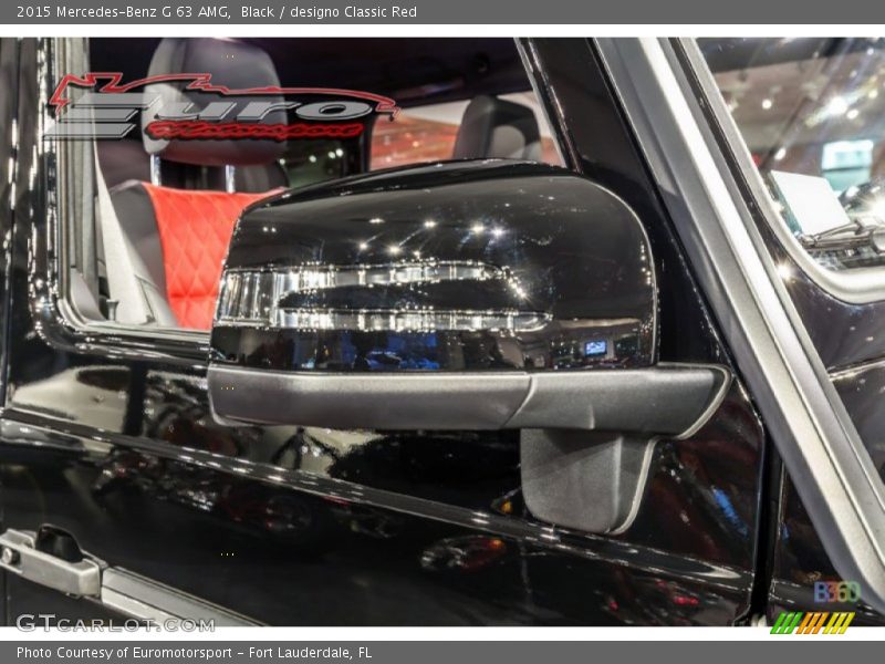 Black / designo Classic Red 2015 Mercedes-Benz G 63 AMG