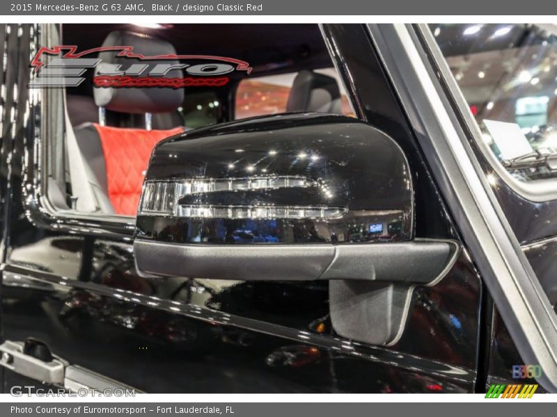 Black / designo Classic Red 2015 Mercedes-Benz G 63 AMG