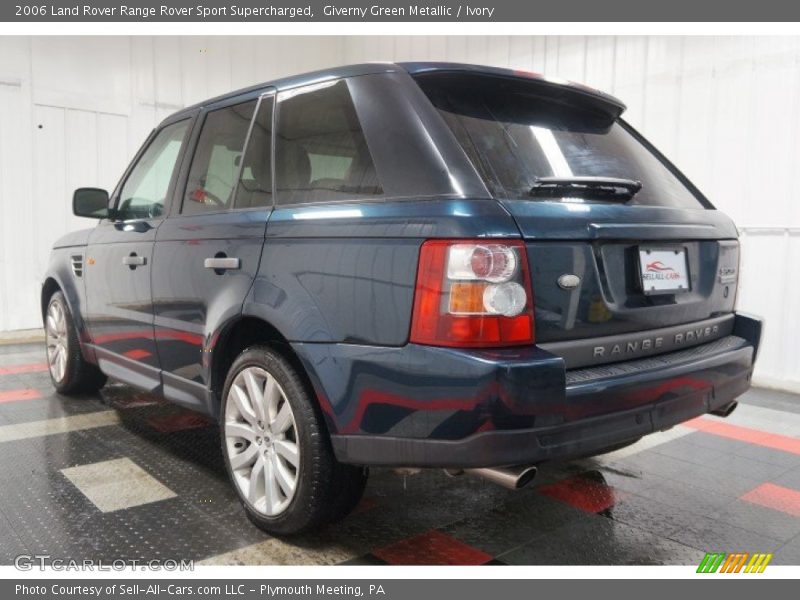 Giverny Green Metallic / Ivory 2006 Land Rover Range Rover Sport Supercharged