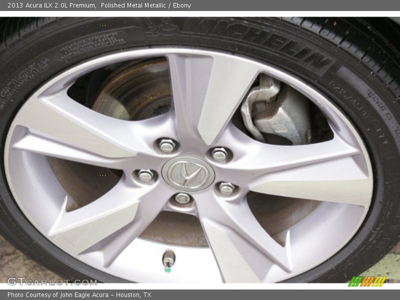 Polished Metal Metallic / Ebony 2013 Acura ILX 2.0L Premium
