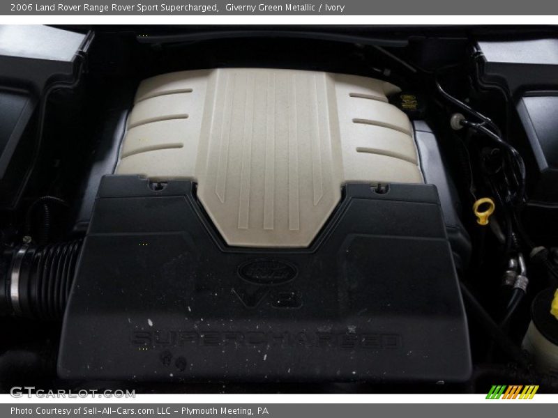 Giverny Green Metallic / Ivory 2006 Land Rover Range Rover Sport Supercharged