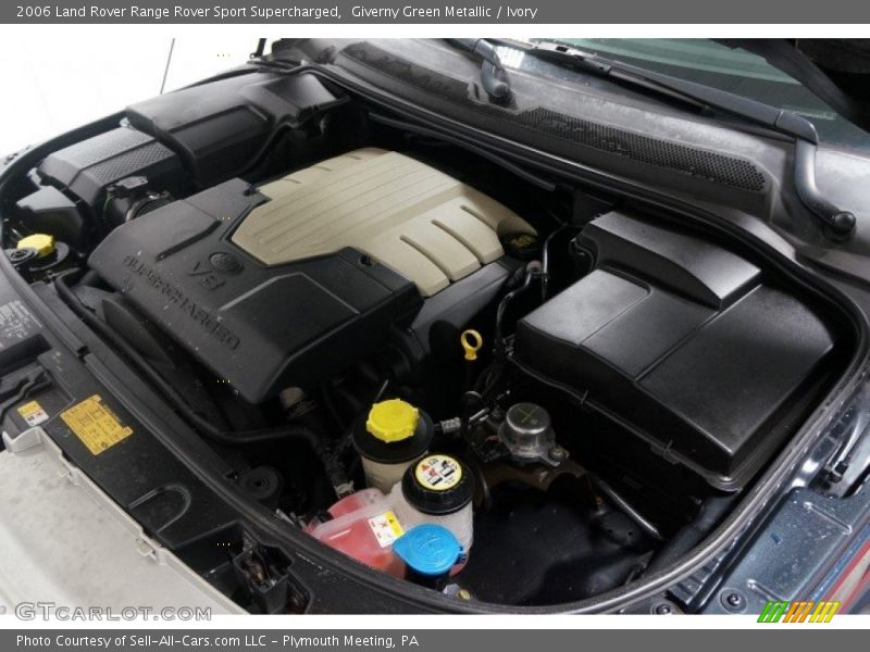 Giverny Green Metallic / Ivory 2006 Land Rover Range Rover Sport Supercharged