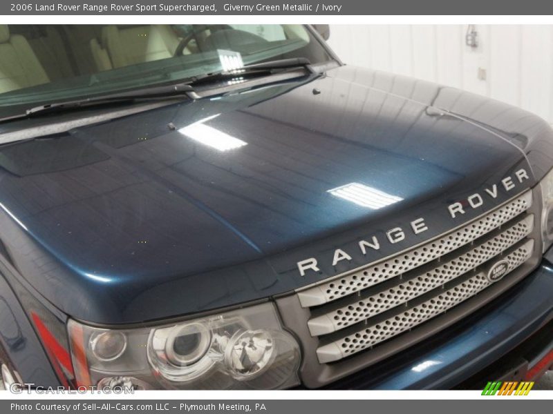 Giverny Green Metallic / Ivory 2006 Land Rover Range Rover Sport Supercharged