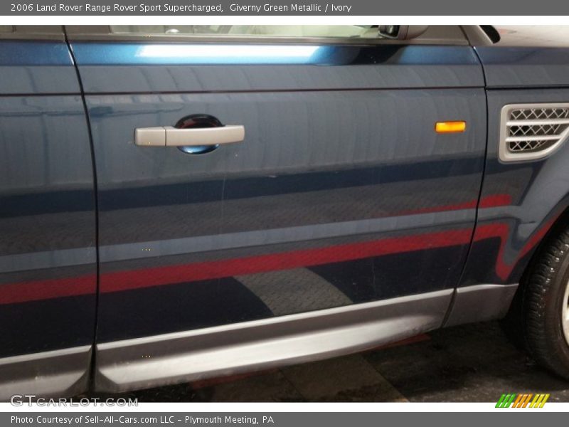 Giverny Green Metallic / Ivory 2006 Land Rover Range Rover Sport Supercharged