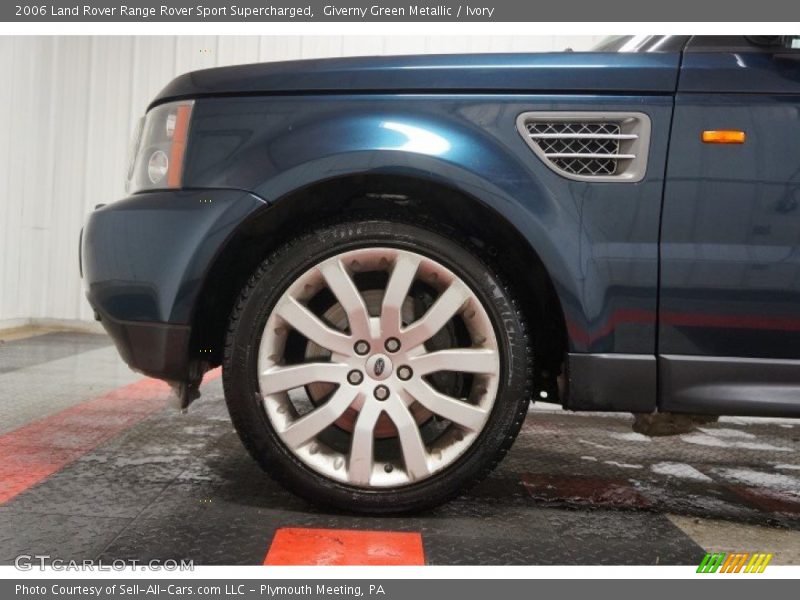 Giverny Green Metallic / Ivory 2006 Land Rover Range Rover Sport Supercharged