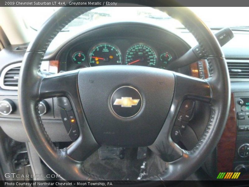 Greystone Metallic / Ebony 2009 Chevrolet Suburban LT 4x4