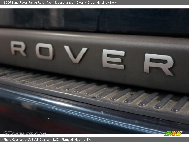 Giverny Green Metallic / Ivory 2006 Land Rover Range Rover Sport Supercharged
