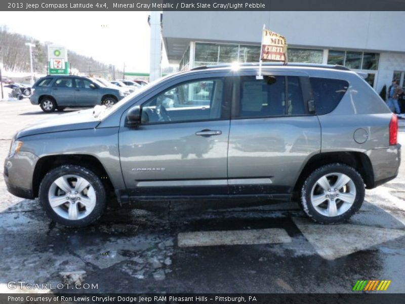 Mineral Gray Metallic / Dark Slate Gray/Light Pebble 2013 Jeep Compass Latitude 4x4