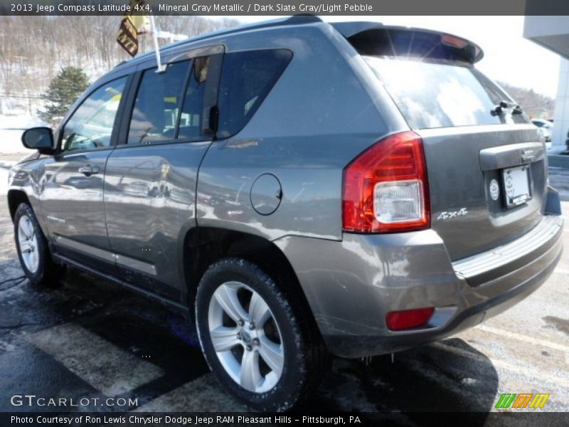 Mineral Gray Metallic / Dark Slate Gray/Light Pebble 2013 Jeep Compass Latitude 4x4