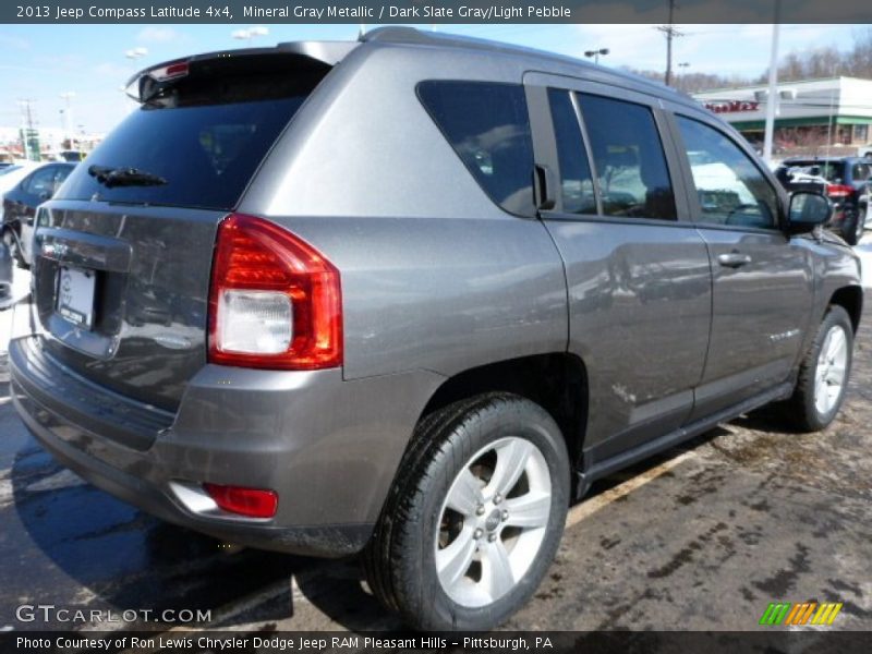 Mineral Gray Metallic / Dark Slate Gray/Light Pebble 2013 Jeep Compass Latitude 4x4