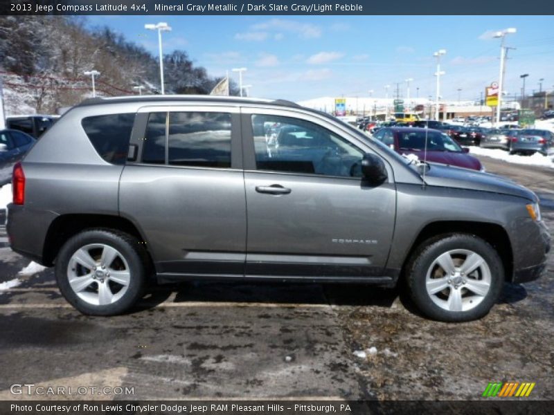 Mineral Gray Metallic / Dark Slate Gray/Light Pebble 2013 Jeep Compass Latitude 4x4