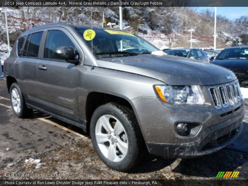 Mineral Gray Metallic / Dark Slate Gray/Light Pebble 2013 Jeep Compass Latitude 4x4
