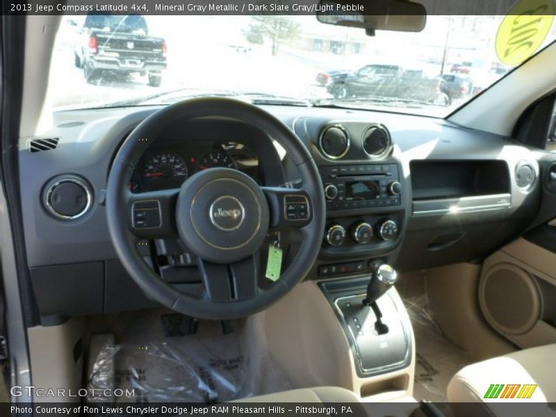 Mineral Gray Metallic / Dark Slate Gray/Light Pebble 2013 Jeep Compass Latitude 4x4