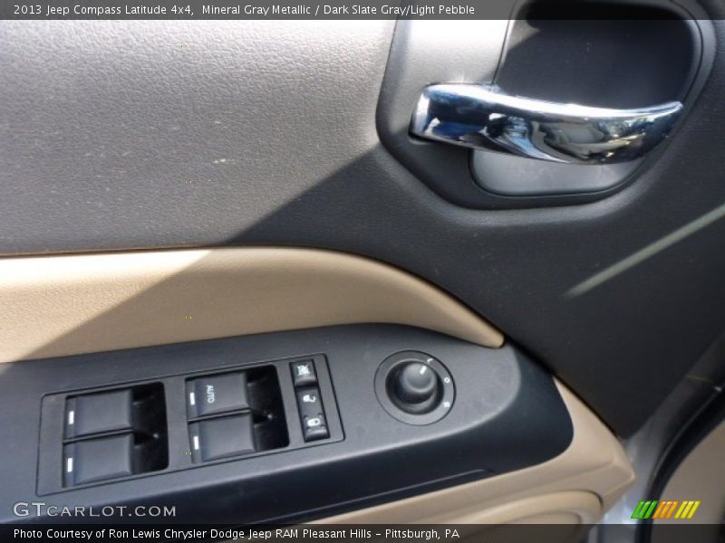 Mineral Gray Metallic / Dark Slate Gray/Light Pebble 2013 Jeep Compass Latitude 4x4