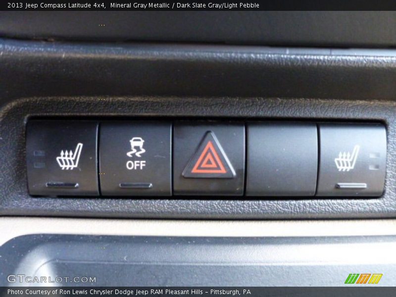 Mineral Gray Metallic / Dark Slate Gray/Light Pebble 2013 Jeep Compass Latitude 4x4
