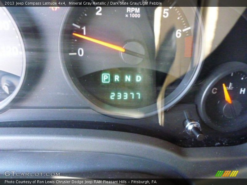 Mineral Gray Metallic / Dark Slate Gray/Light Pebble 2013 Jeep Compass Latitude 4x4