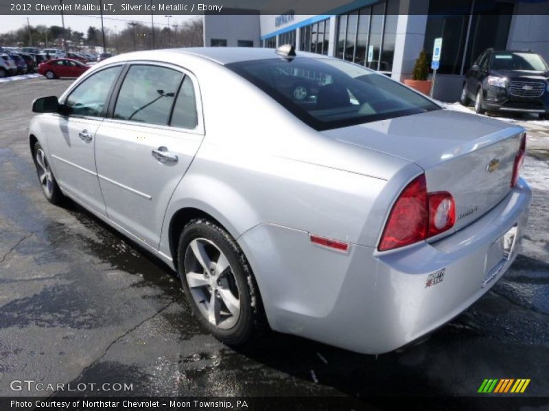 Silver Ice Metallic / Ebony 2012 Chevrolet Malibu LT