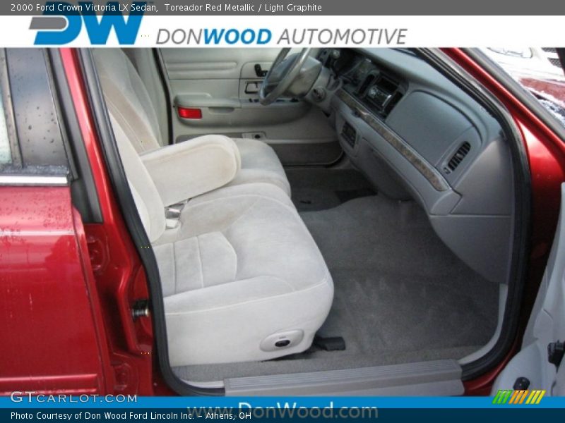 Toreador Red Metallic / Light Graphite 2000 Ford Crown Victoria LX Sedan