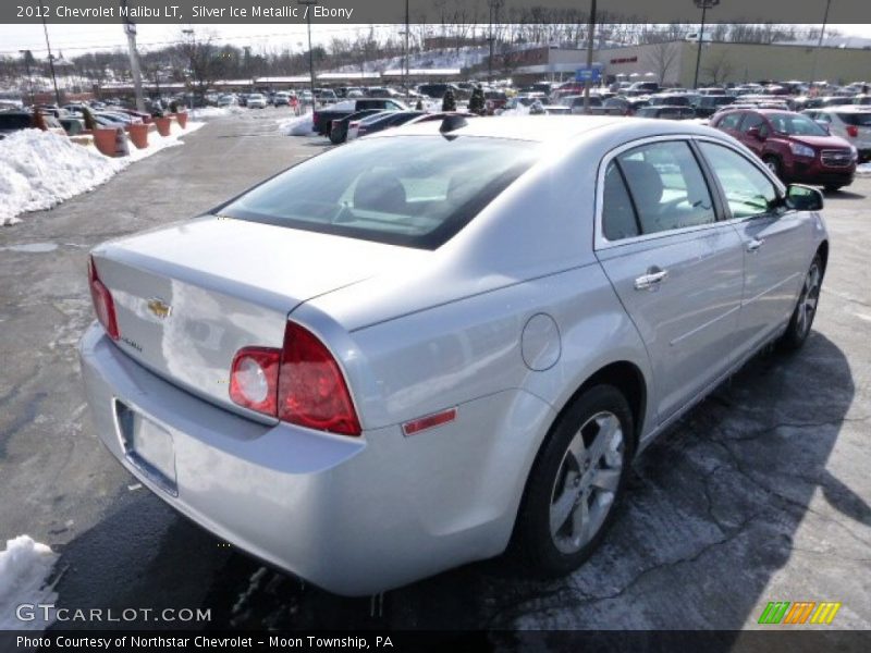 Silver Ice Metallic / Ebony 2012 Chevrolet Malibu LT