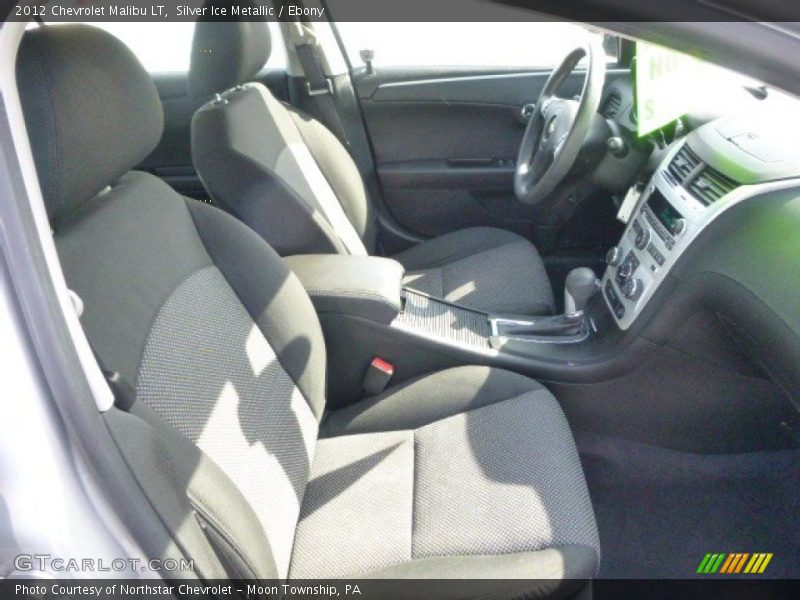 Silver Ice Metallic / Ebony 2012 Chevrolet Malibu LT