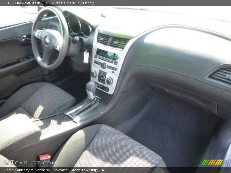 Silver Ice Metallic / Ebony 2012 Chevrolet Malibu LT