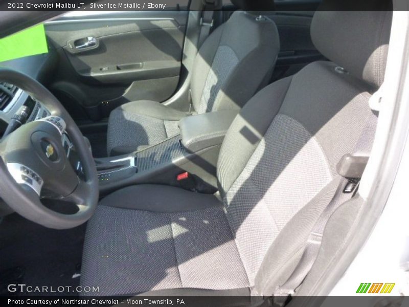 Silver Ice Metallic / Ebony 2012 Chevrolet Malibu LT