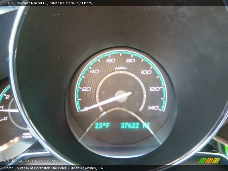 Silver Ice Metallic / Ebony 2012 Chevrolet Malibu LT