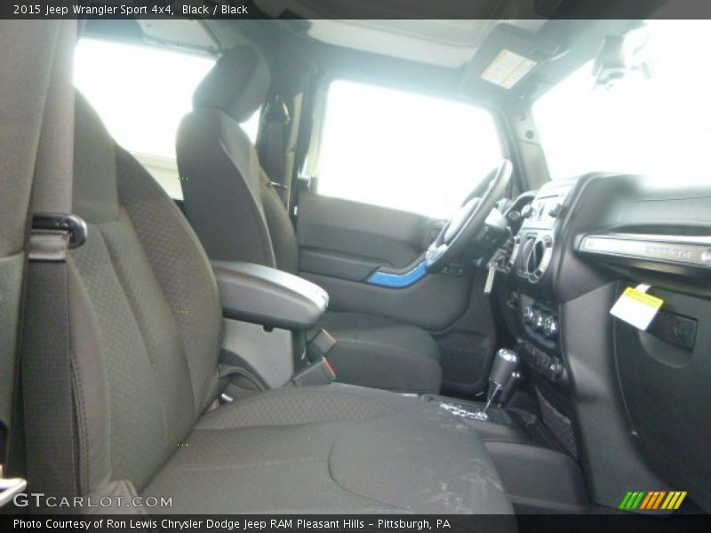 Black / Black 2015 Jeep Wrangler Sport 4x4