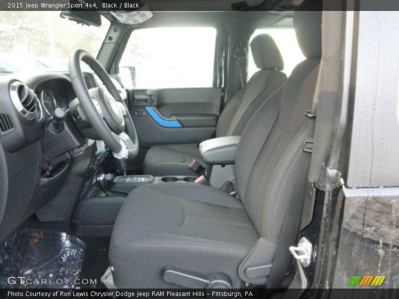 Black / Black 2015 Jeep Wrangler Sport 4x4