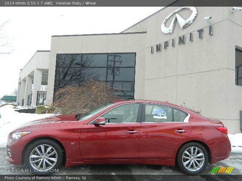  2014 Q 50 3.7 AWD Venetian Ruby