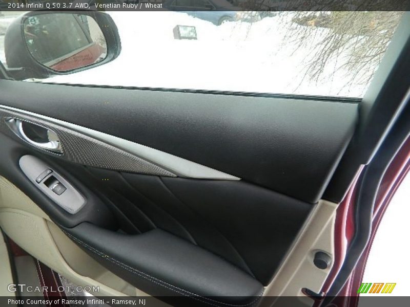 Venetian Ruby / Wheat 2014 Infiniti Q 50 3.7 AWD