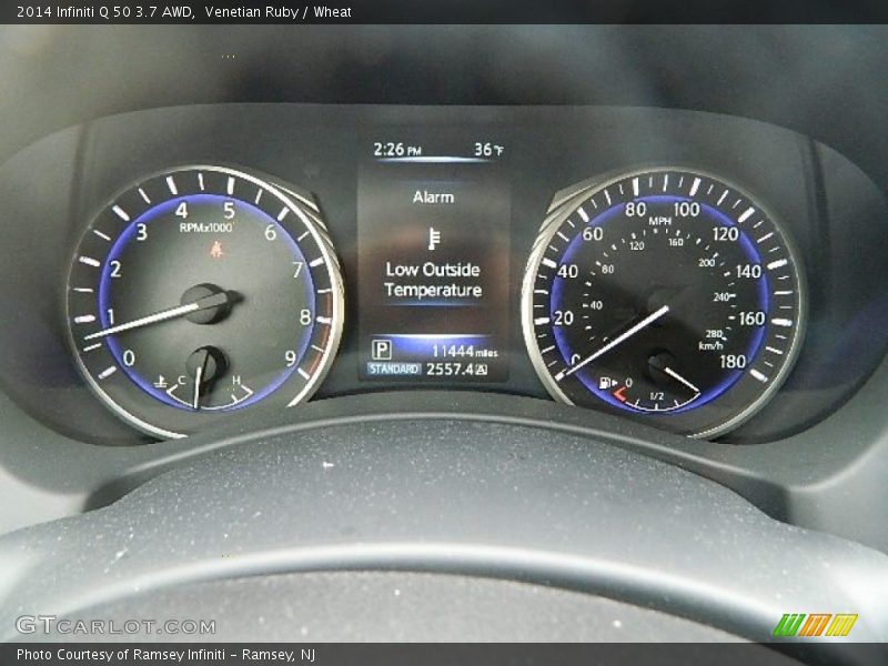 Venetian Ruby / Wheat 2014 Infiniti Q 50 3.7 AWD