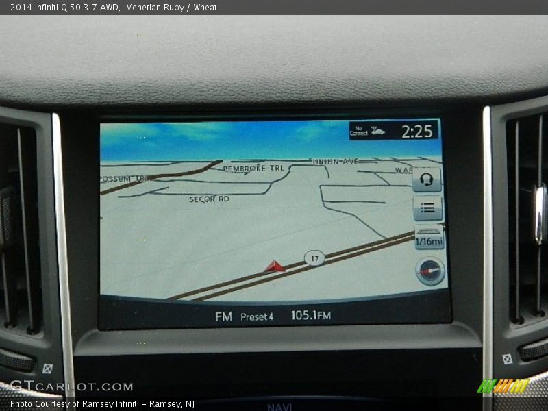 Venetian Ruby / Wheat 2014 Infiniti Q 50 3.7 AWD
