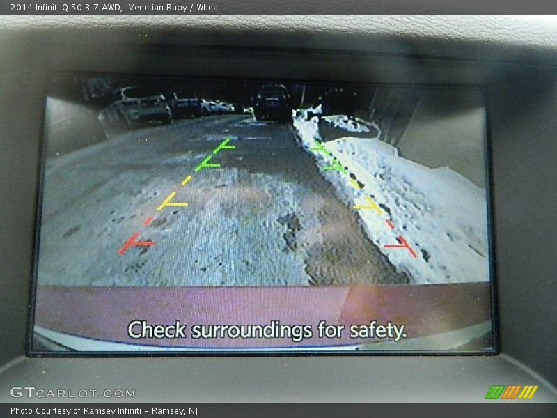 Venetian Ruby / Wheat 2014 Infiniti Q 50 3.7 AWD