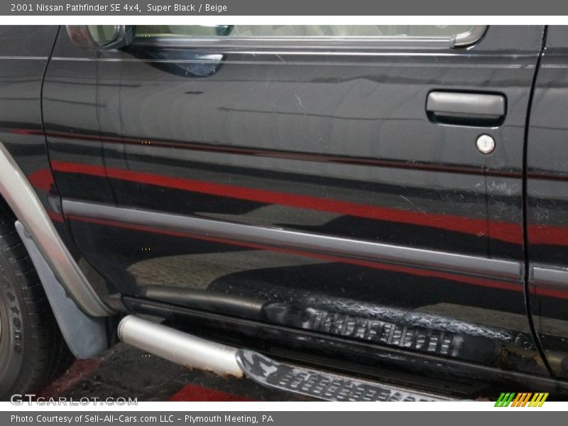 Super Black / Beige 2001 Nissan Pathfinder SE 4x4