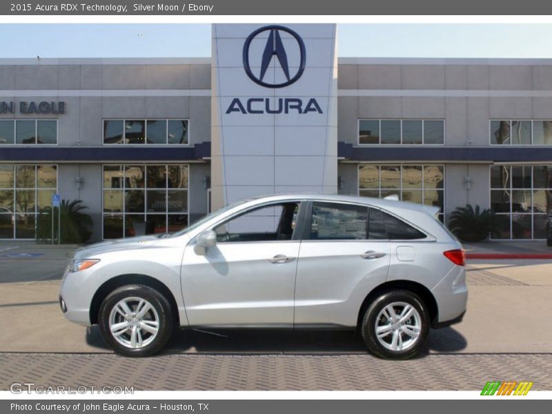 Silver Moon / Ebony 2015 Acura RDX Technology